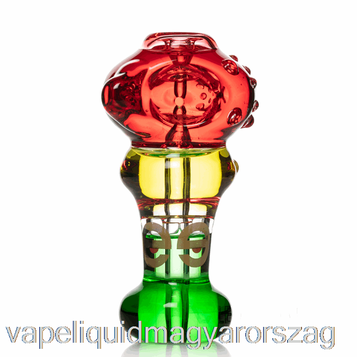 Sajtüveg Háromszoros Fagyasztható Kanál Kézi Pipa Piros / Sárga / Zöld Vape Toll